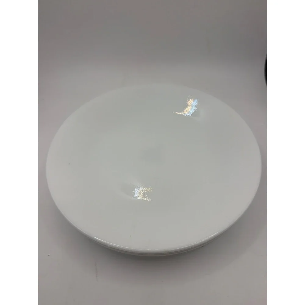4 Corelle Vitrelle Winter Frost White 6 3/4
